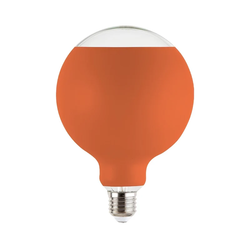 Ampoule LED Lucia G125 4,8W 806Lm E27 2700K Dimmerable - Orange