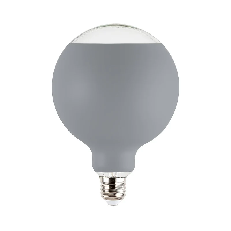 Ampoule LED Lucia G125 4,8W 806Lm E27 2700K Dimable - Gris