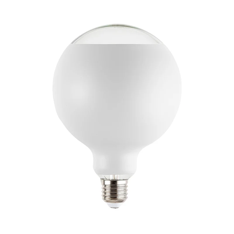 Ampoule LED Lucia G125 4,8W 806Lm E27 2700K Dimable - Blanc