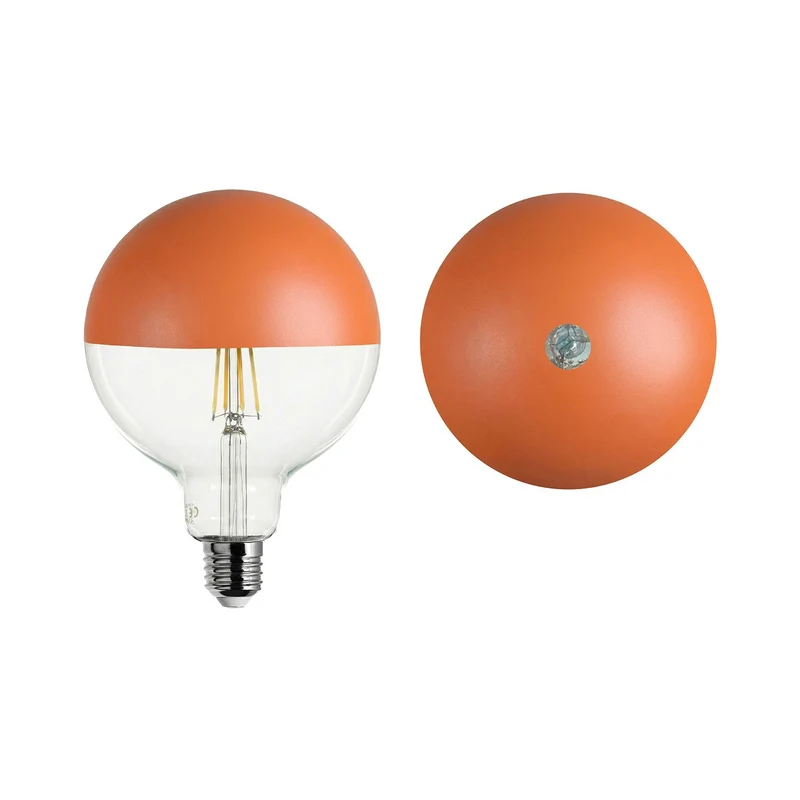 Ampoule LED Maria G125 4,8W 806Lm E27 2700K Dimmerable - Orange