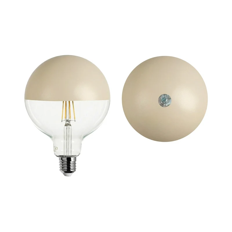Ampoule LED Maria G125 4,8W 806Lm E27 2700K Dimmable - Crème