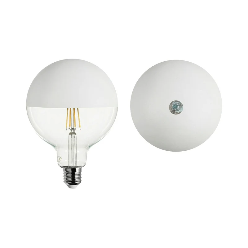Ampoule LED Maria G125 4,8W 806Lm E27 2700K Dimmerable - Blanc