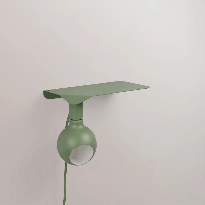 Combo Camo - Lampe avec étagère - Vert