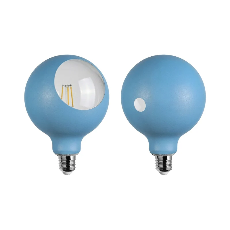 Ampoule LED Camo G125 4,8W 806Lm E27 2700K Dimmable - Bleu