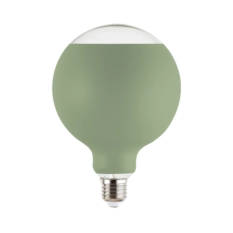 Ampoule LED Lucia G125 4,8W 806Lm E27 2700K Dimmable - Vert