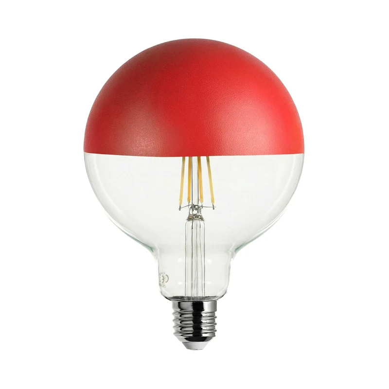Ampoule LED Maria G125 4,8W 806Lm E27 2700K Dimmable - Rouge