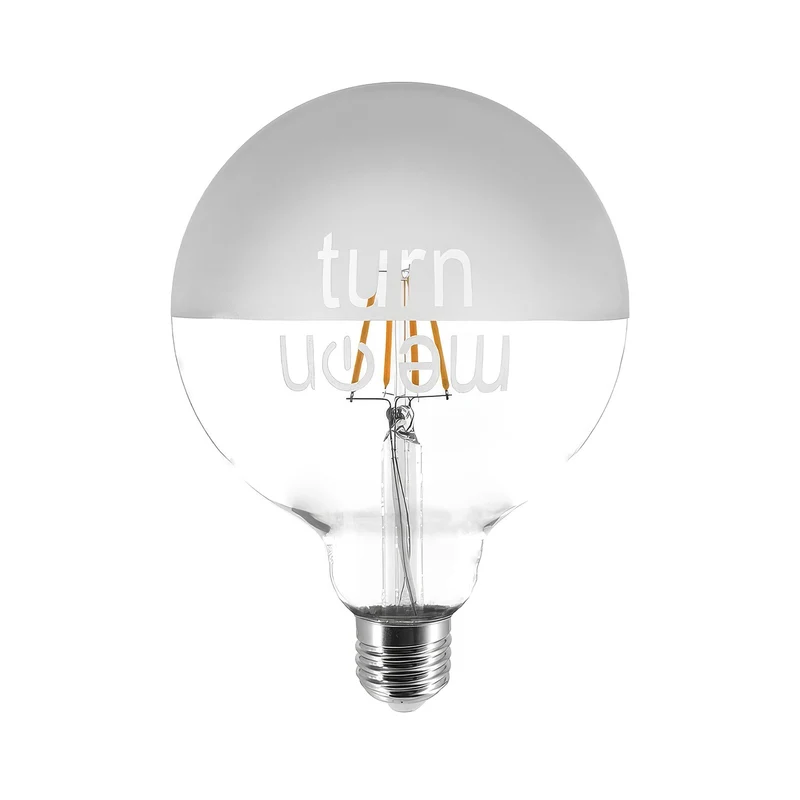 Ampoule LED Tattoo "Turn Me On" G125 4,5W 470Lm E27 2700K Variable