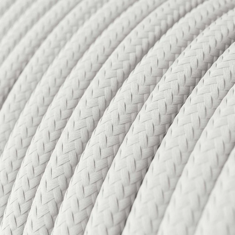 Lampe de table MAG-Y G07 avec base métallique ronde - Blanc Mat