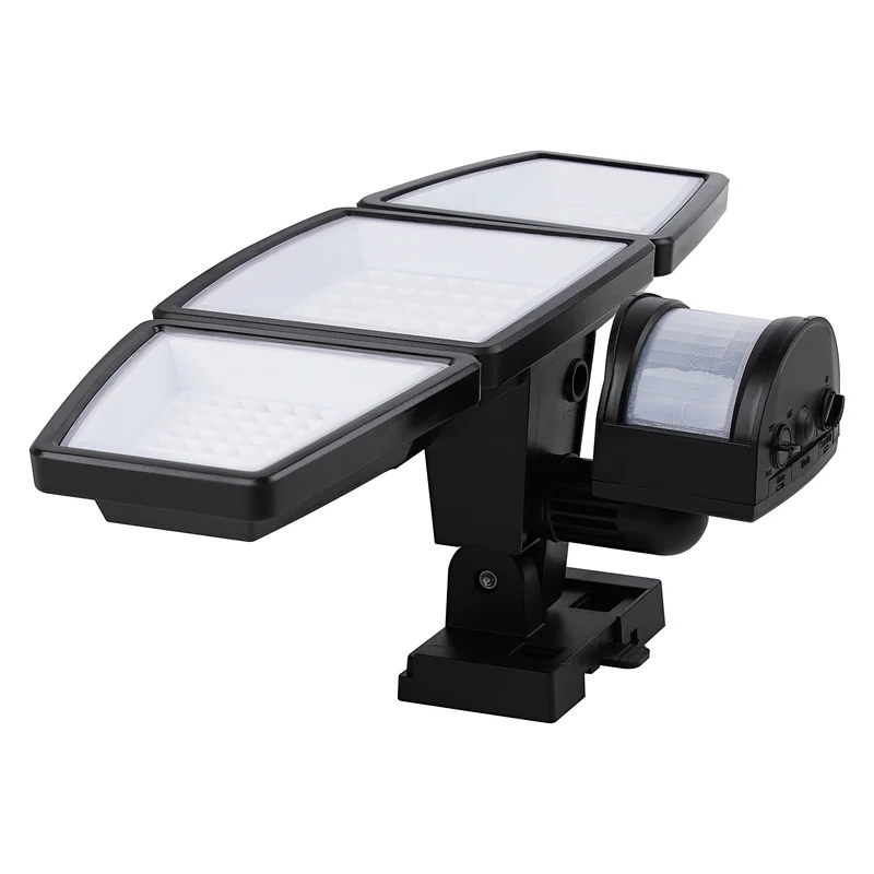 SYLVANIA Motion Sensor Solar Security Light, Solar Panel, 1800 Lms, Wet Rated, Batteries Included, 5000K, Daylight
