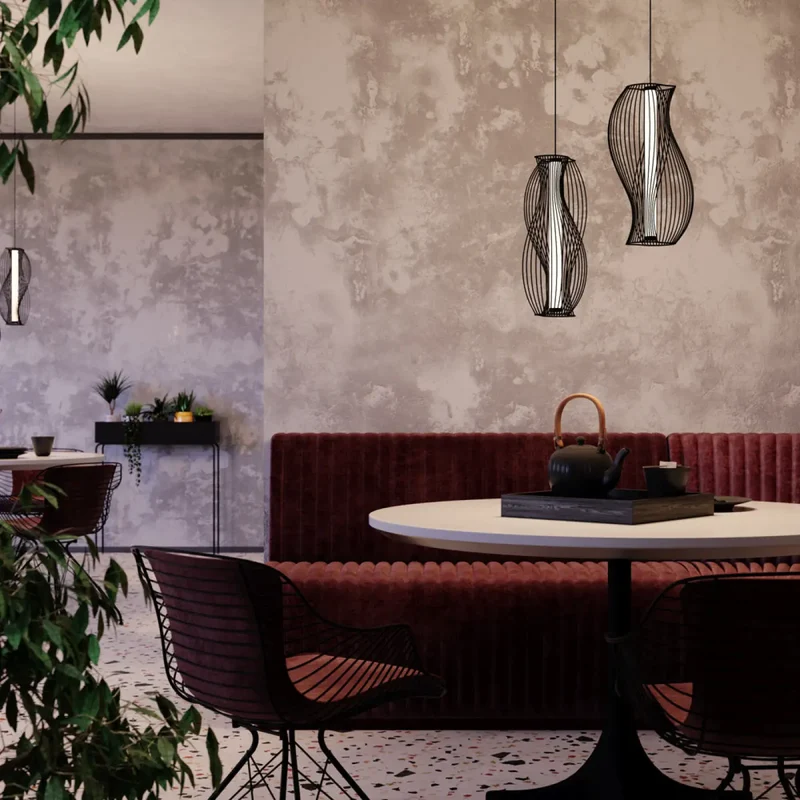 Suspension Luminaire | SHADOWS OF THE PAST (Cadre Sculptural)