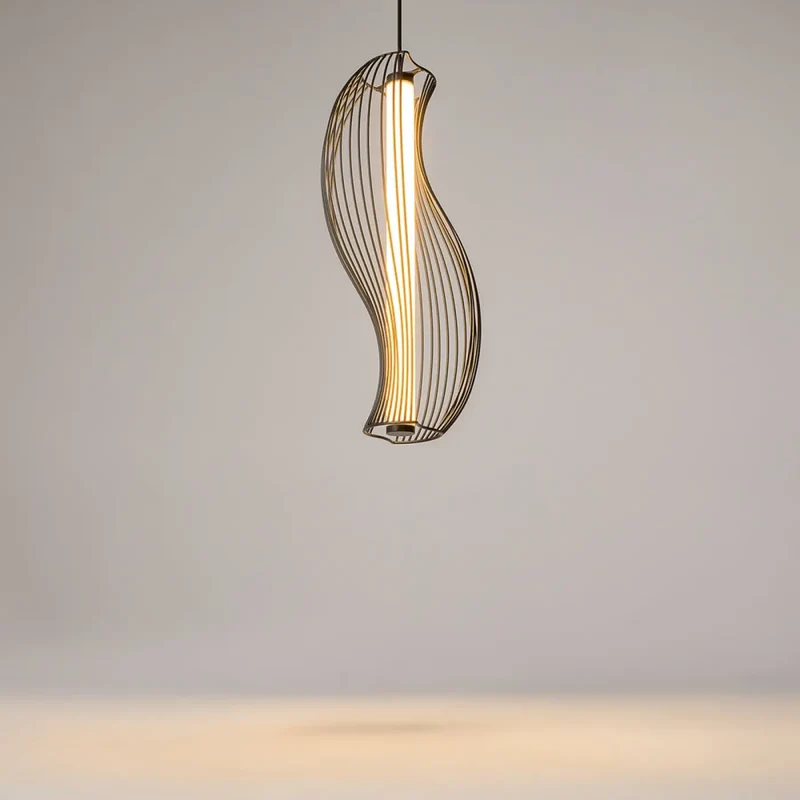 Suspension Luminaire | SHADOWS OF THE PAST (Cadre Sculptural)