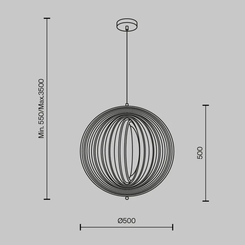 Suspension Luminaire | ROOTS (Corolle)