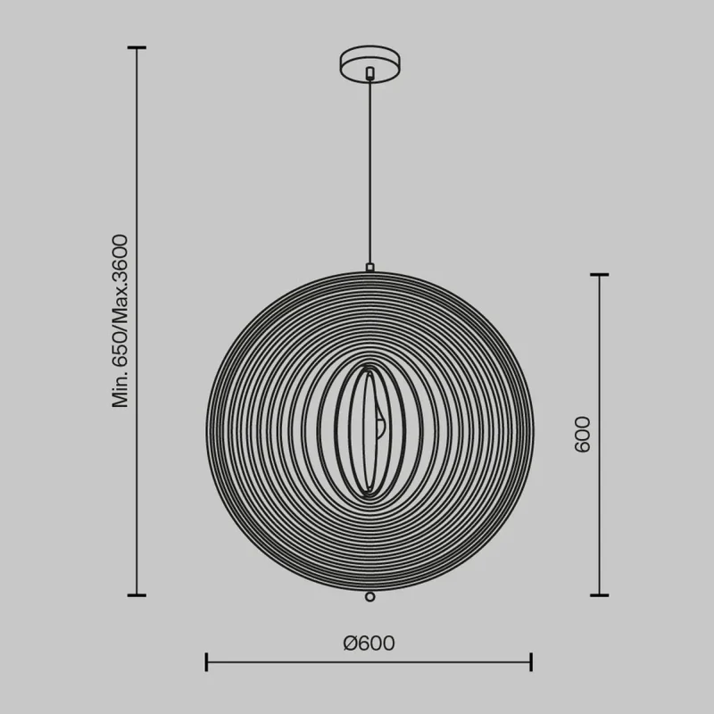 Suspension Luminaire | ROOTS (Corolle)