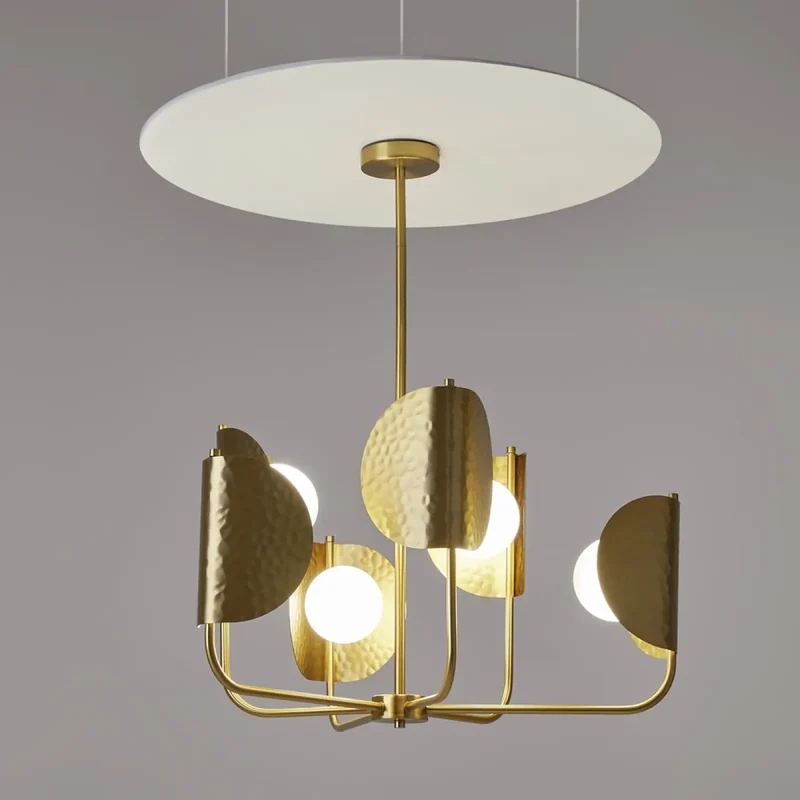 Suspension Luminaire | TROPIC (Couronne Martelée)