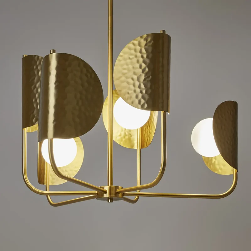Suspension Luminaire | TROPIC (Couronne Martelée)