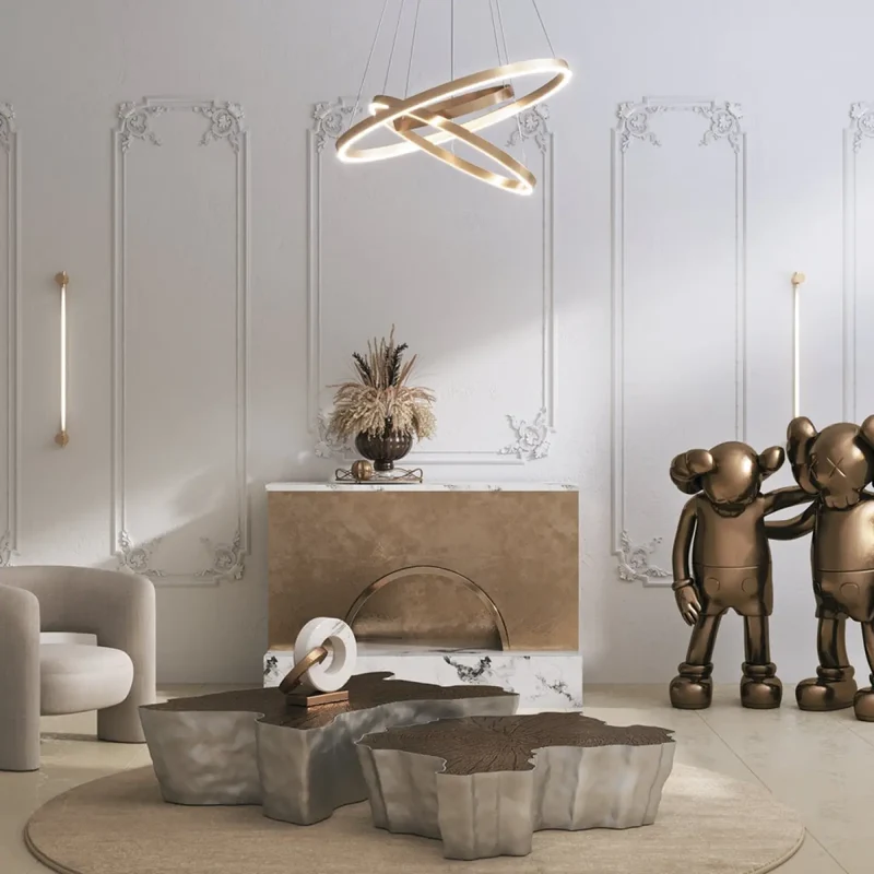 Suspension Luminaire | RIM (Deux Anneaux)