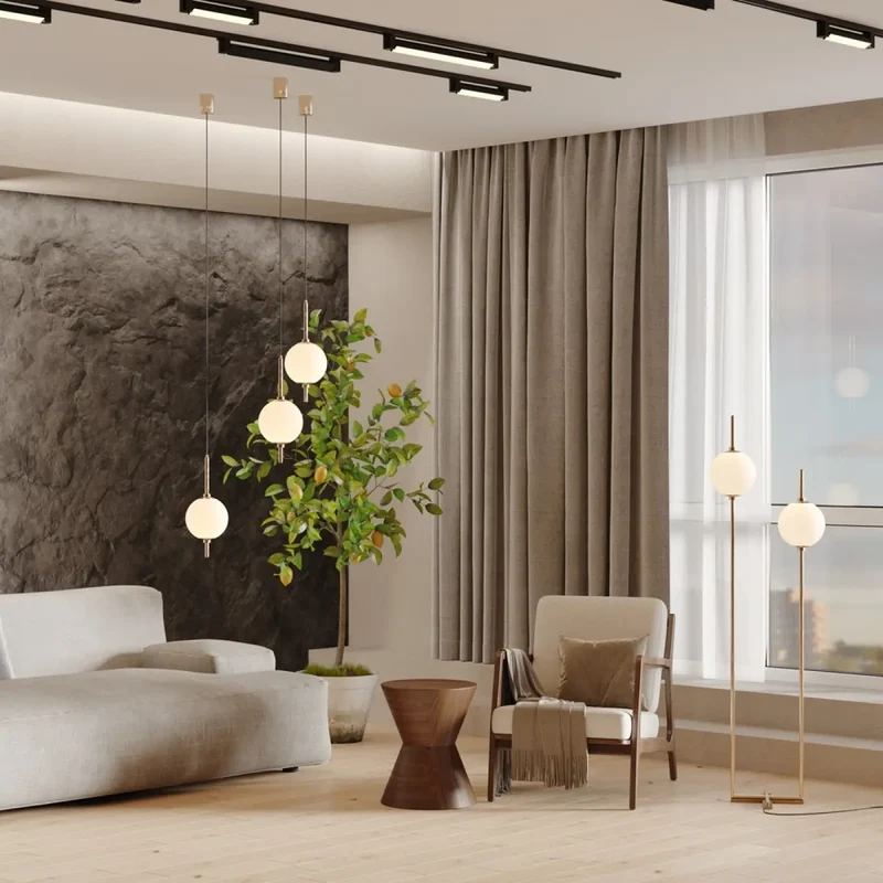 Lampadaire | SIXTH SENSE (Deux Globes)