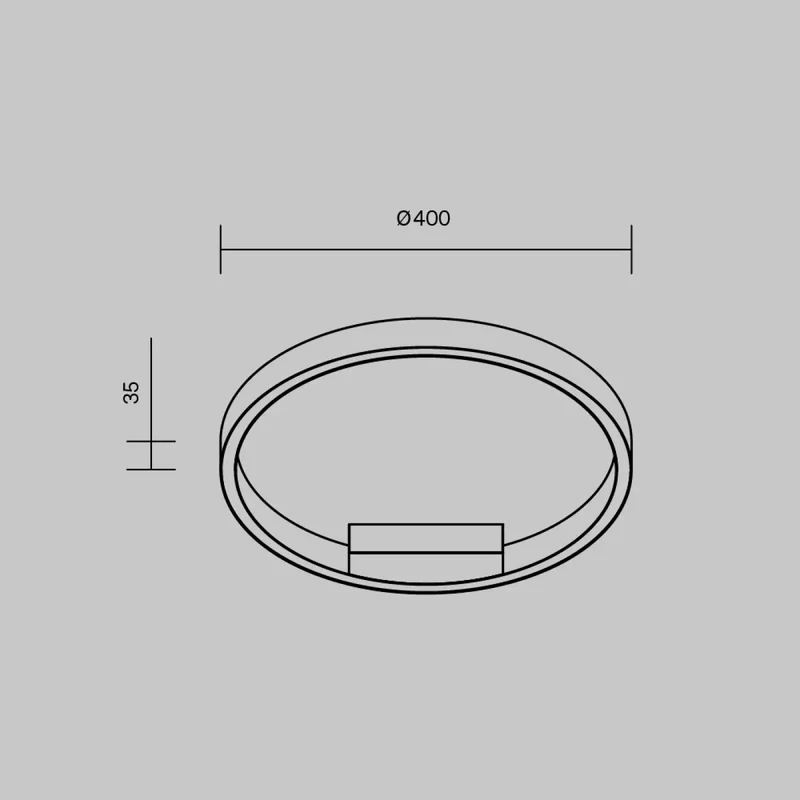 Luminaire Plafonnier | RIM (Anneau)