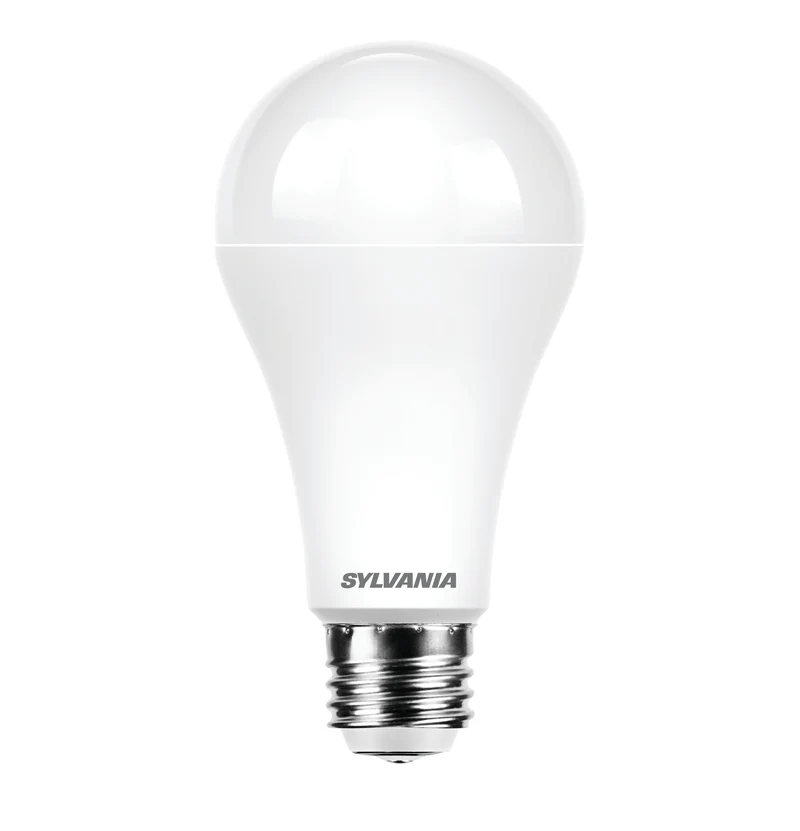 SYLVANIA 3-Way 6/13/19W EverydayLED A21 LED Light Bulb, 600/1500/2150 Lumens, Non Dimmable, 80 CRI, 5000K, Daylight - 1 PK