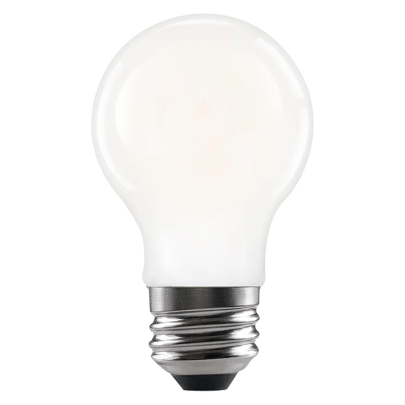 SYLVANIA LED TruWave A19 Light Bulb, 100W = 15W, 1600 Lumens, Medium Base, Dimmable, Frosted, 5000K, Daylight - 2 PK