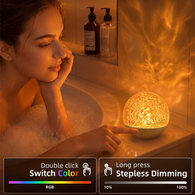 EZVALO EZNL04 RGB Shower Lamp