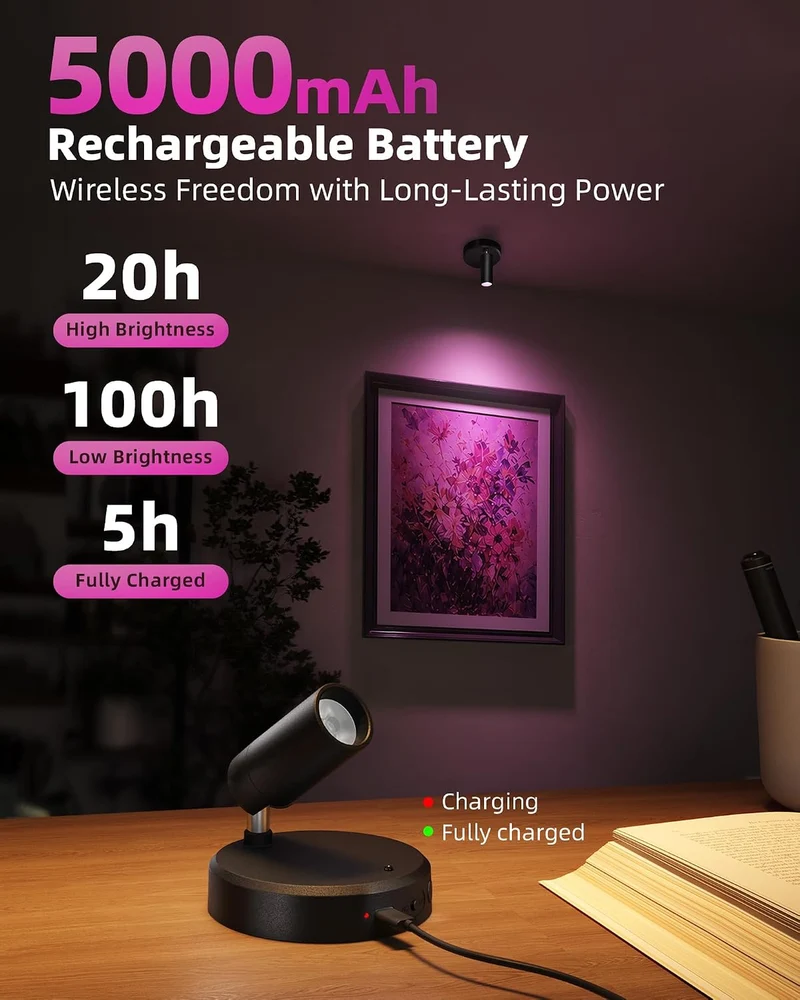 EZVALO EZL26 RGB Spotlights