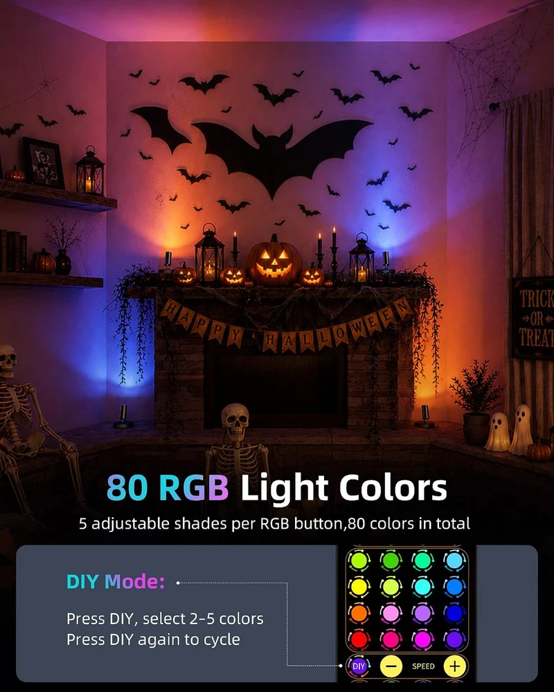 EZVALO EZL26 RGB Spotlights