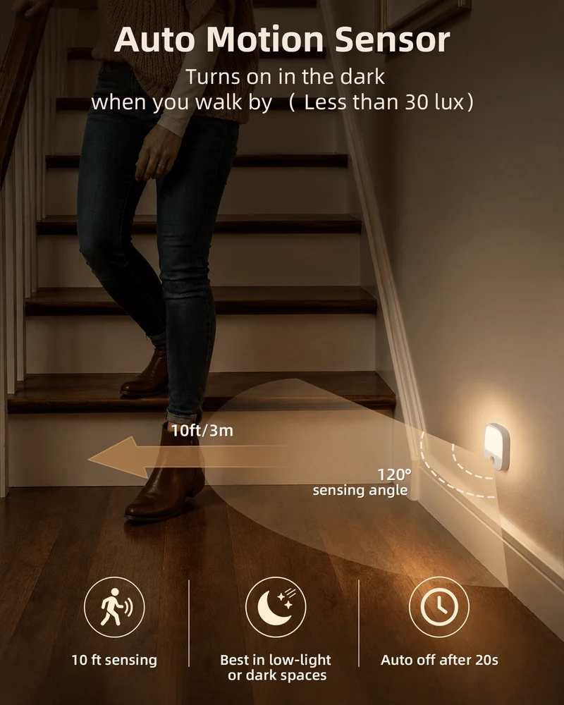 EZVALO EZNL05 Motion Sensor Night Lights