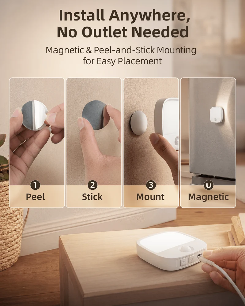 EZVALO EZNL05 Motion Sensor Night Lights