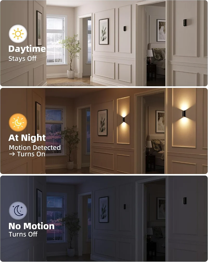 EZVALO EZWL03 Motion Sensor Wall Light