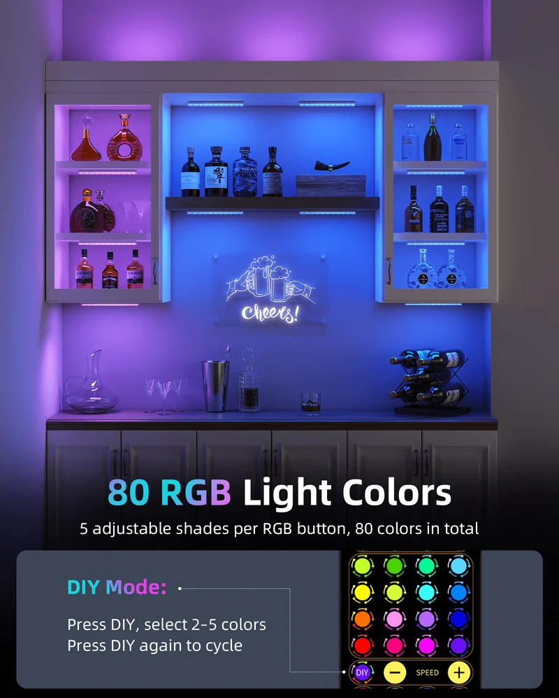 EZVALO EZL37 RGB Under Cabinet Light