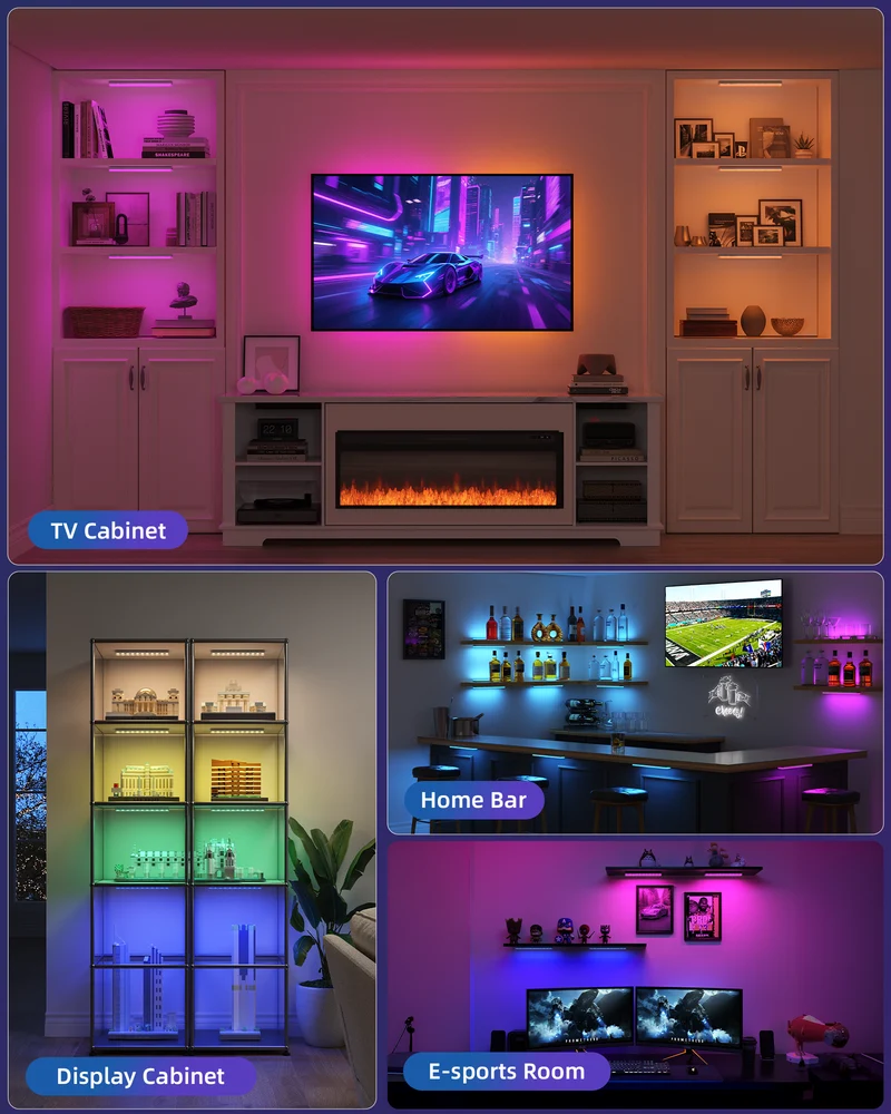 EZVALO EZL37 RGB Under Cabinet Light