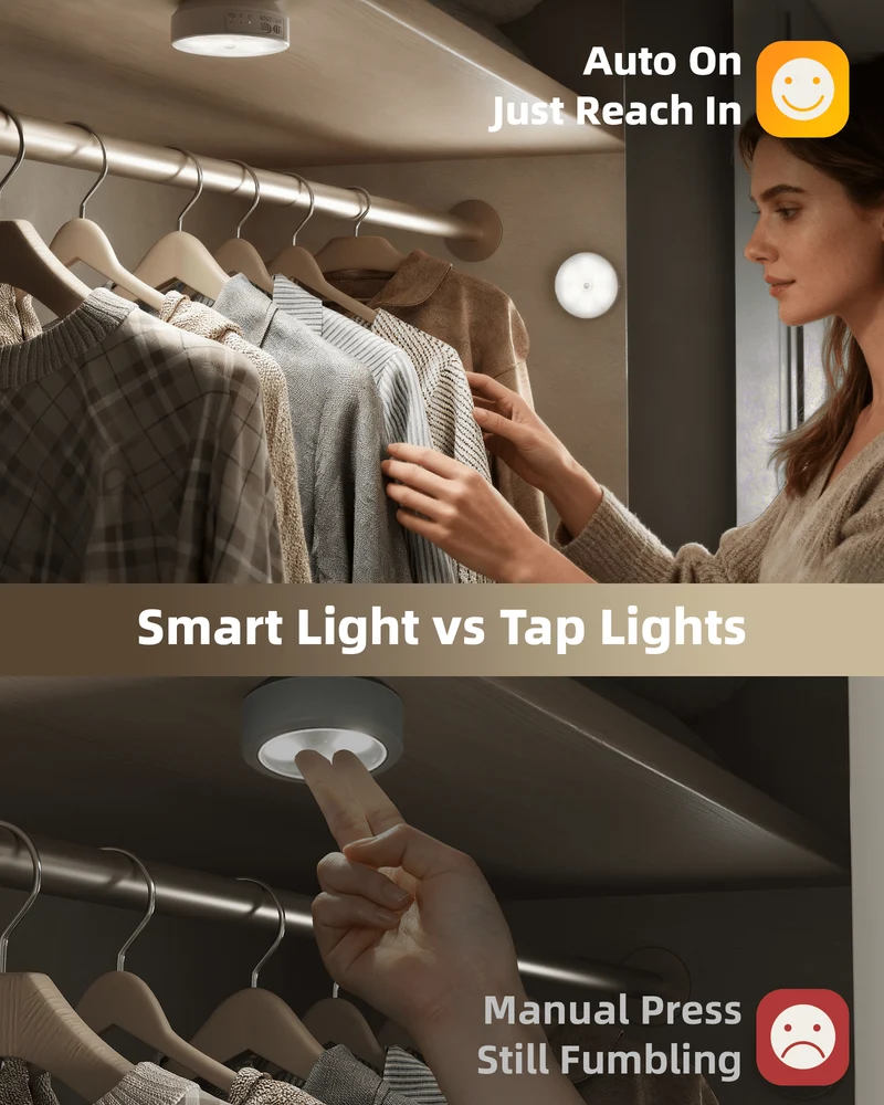 EZVALO EZUCL04 Motion Sensor Closet Lights
