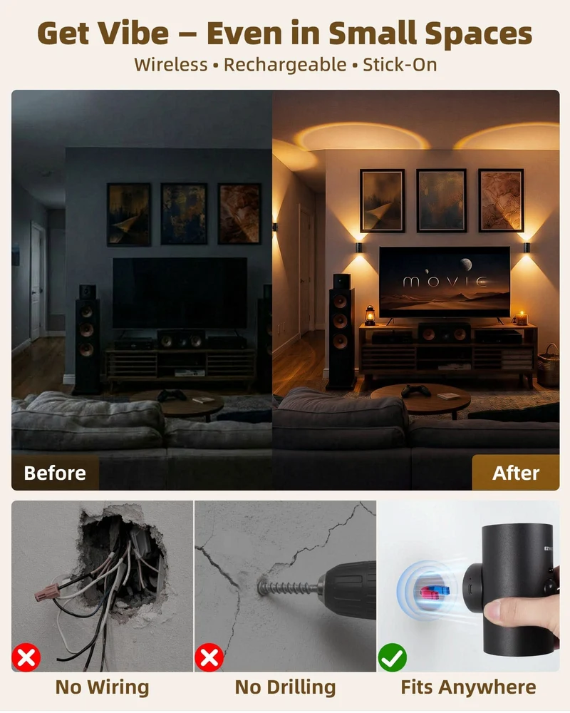 EZVALO EZWL10 Motion Sensor Wall Light