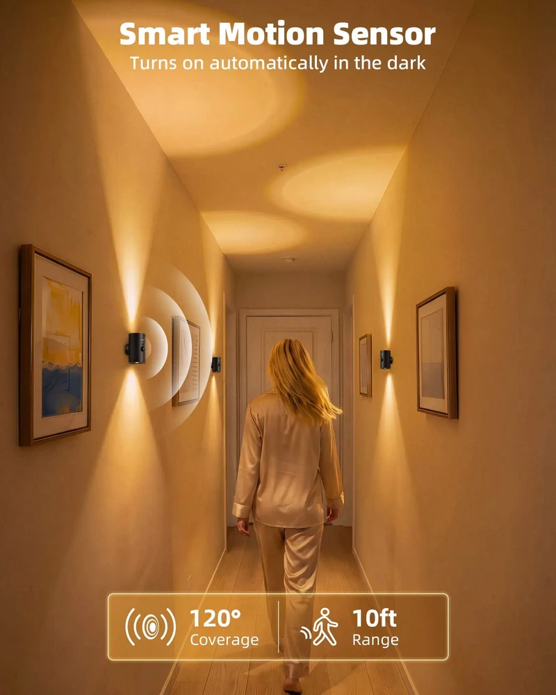 EZVALO EZWL10 Motion Sensor Wall Light