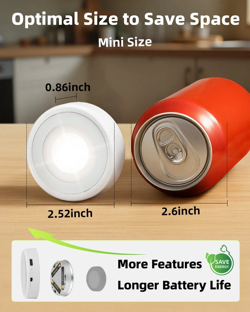 EZVALO EZL33 LED Puck Lights