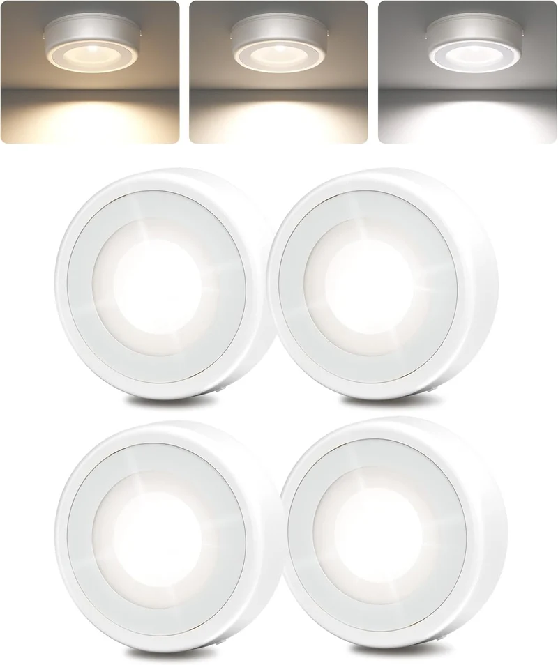 EZVALO EZL33 LED Puck Lights