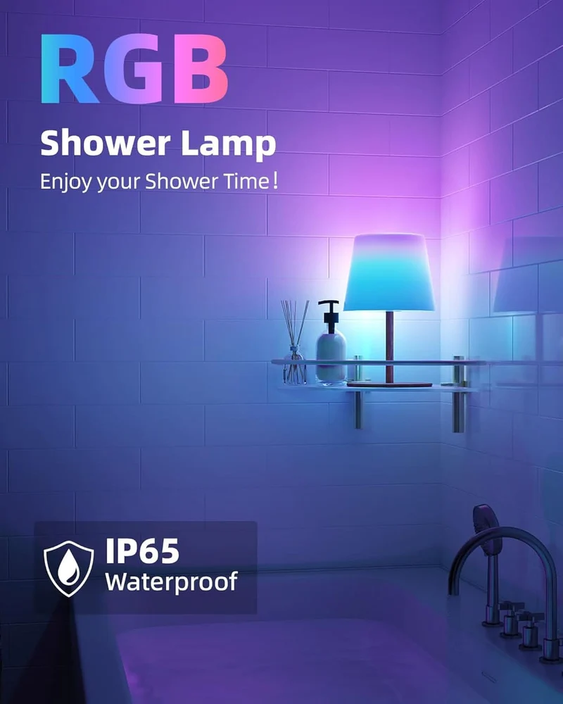 EZVALO EZL34 RGB Shower Lamp