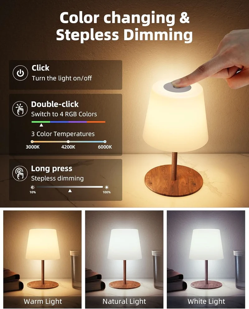 EZVALO EZL34 RGB Shower Lamp