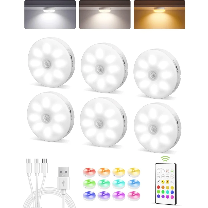 EZVALO EZL38 RGB Under Cabinet Lighting