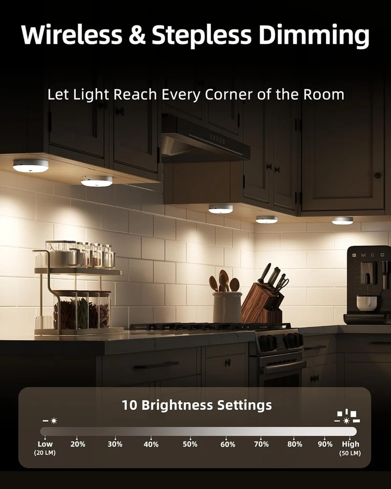 EZVALO EZL38 RGB Under Cabinet Lighting