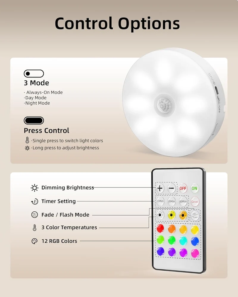 EZVALO EZL38 RGB Under Cabinet Lighting