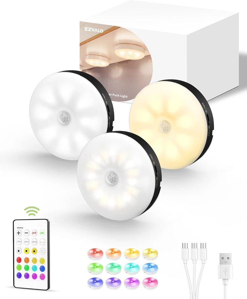 EZVALO EZL38 RGB Under Cabinet Lighting