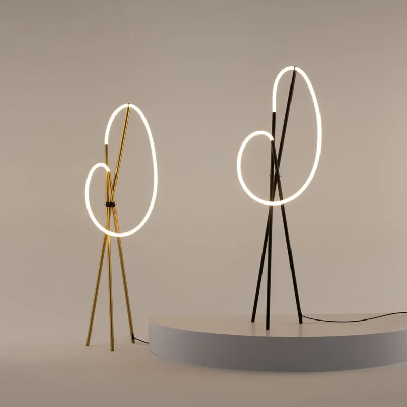Lampadaire | CROCHET (Trépied)