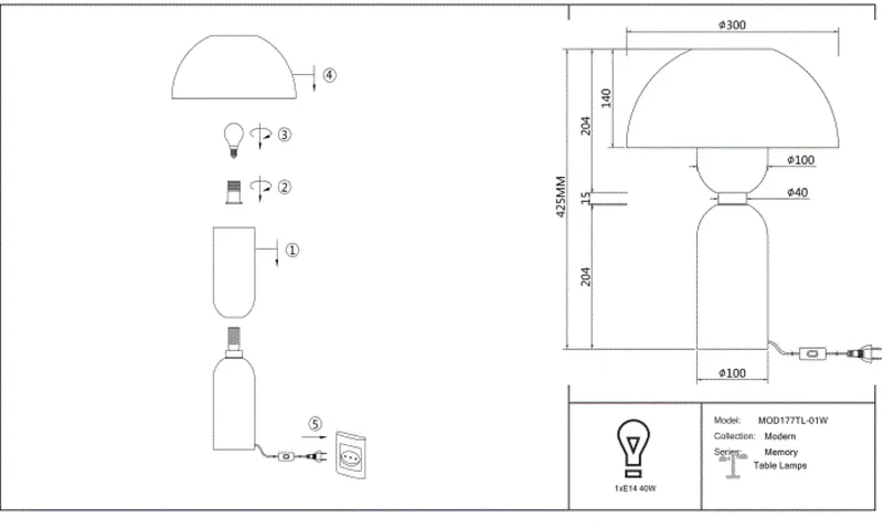 Lampe de Chevet | MEMORY (Céramique)