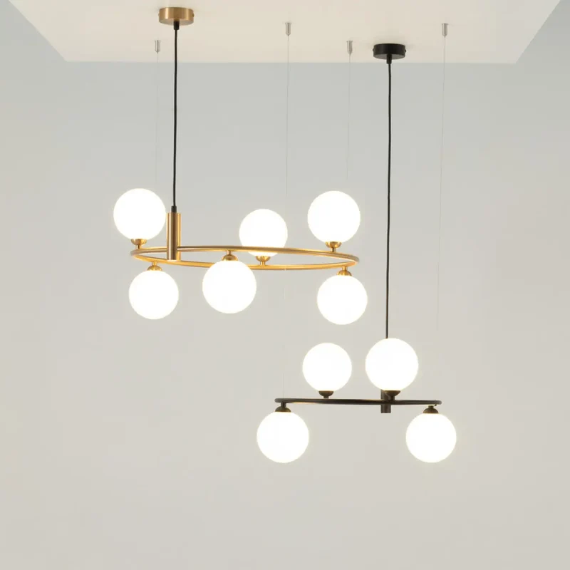 Suspension Luminaire | RING (Cercle À Globes)