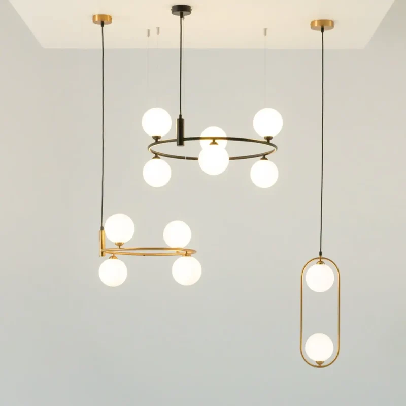 Suspension Luminaire | RING (Cercle À Globes)