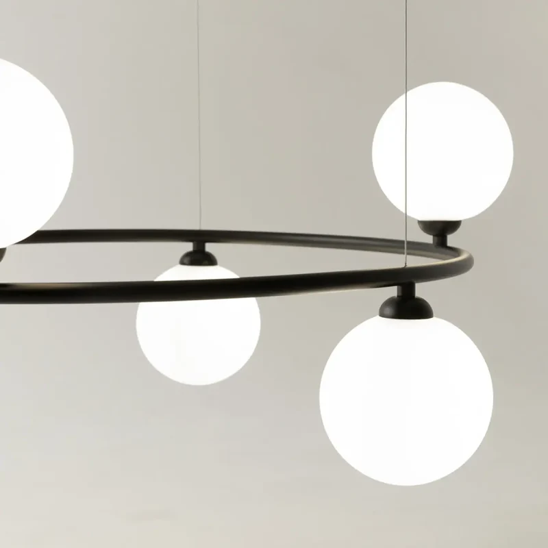 Suspension Luminaire | RING (Cercle À Globes)