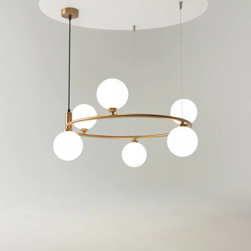 Suspension Luminaire | RING (Cercle À Globes)