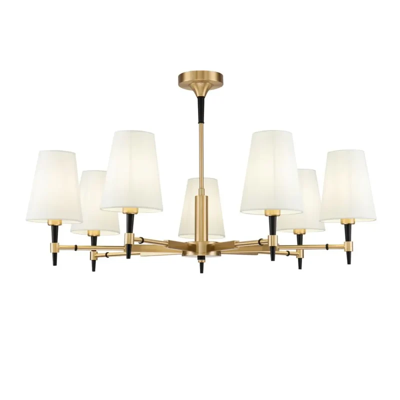 Suspension Luminaire | ZARAGOZA (Couronne Abat-Jour)